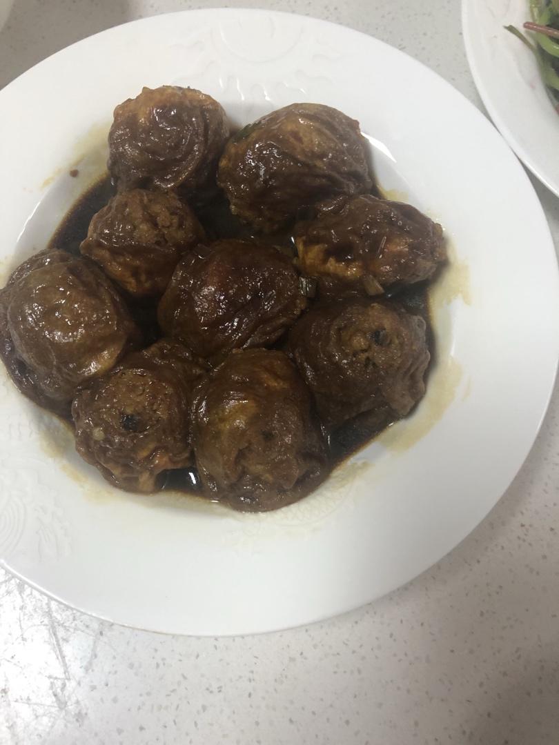 油面筋酿肉