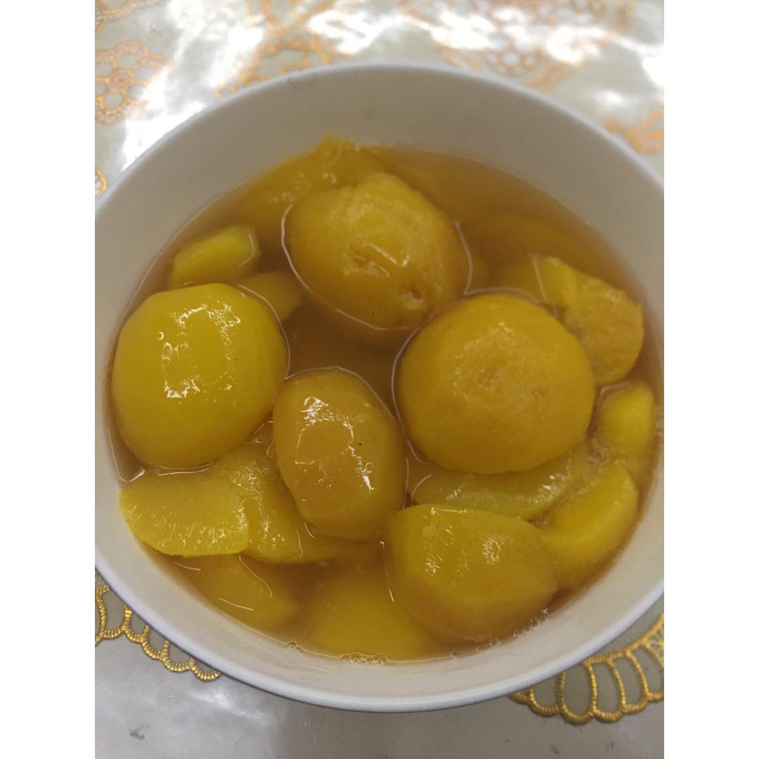 自制桃罐头