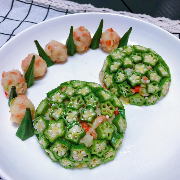 土豆泥秋葵