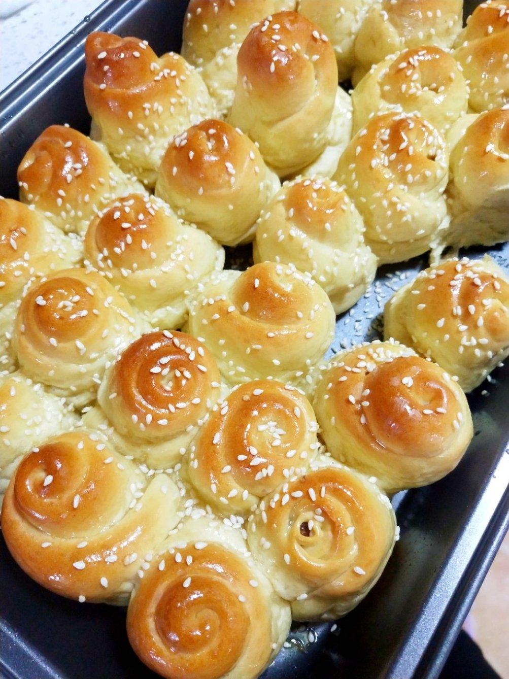 脆底蜂蜜小面包