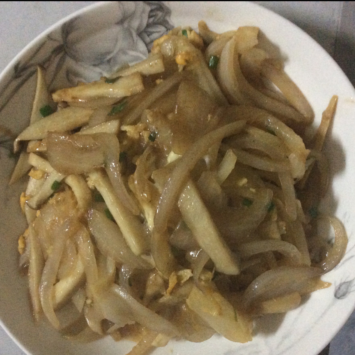 洋葱遇到杏鲍菇