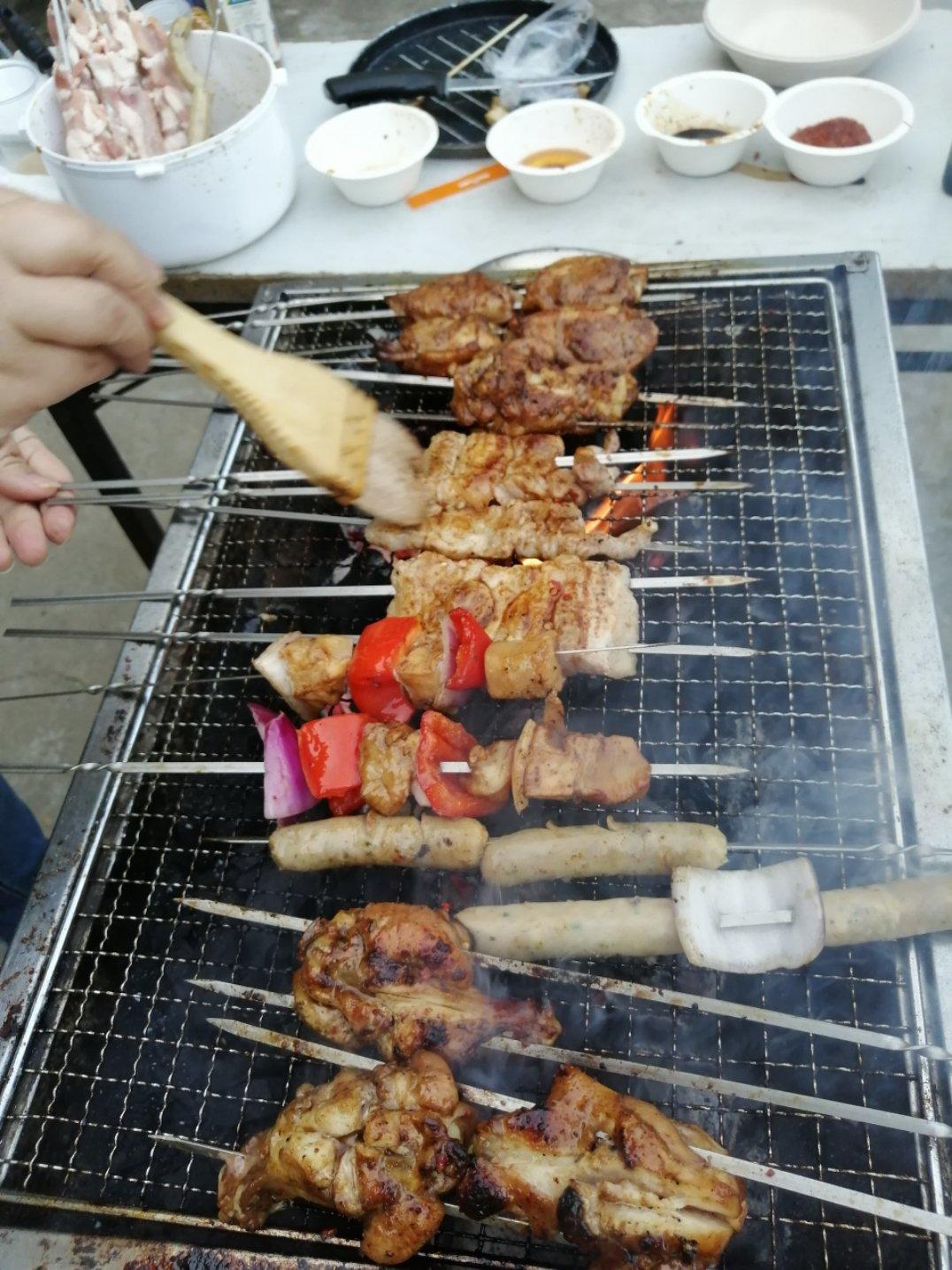 户外烧烤