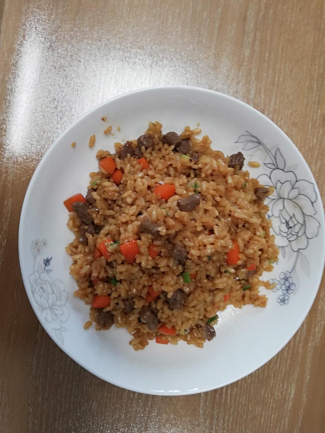 黯然销魂牛肉炒饭