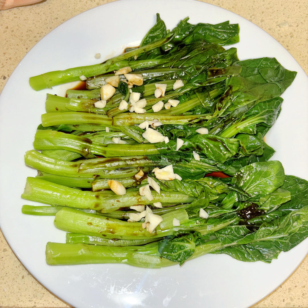白灼菜心