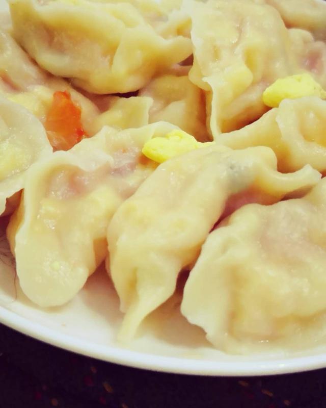 西红柿鸡蛋馅儿水饺