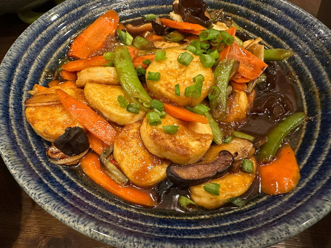 孩子们最喜欢的红烧玉子豆腐