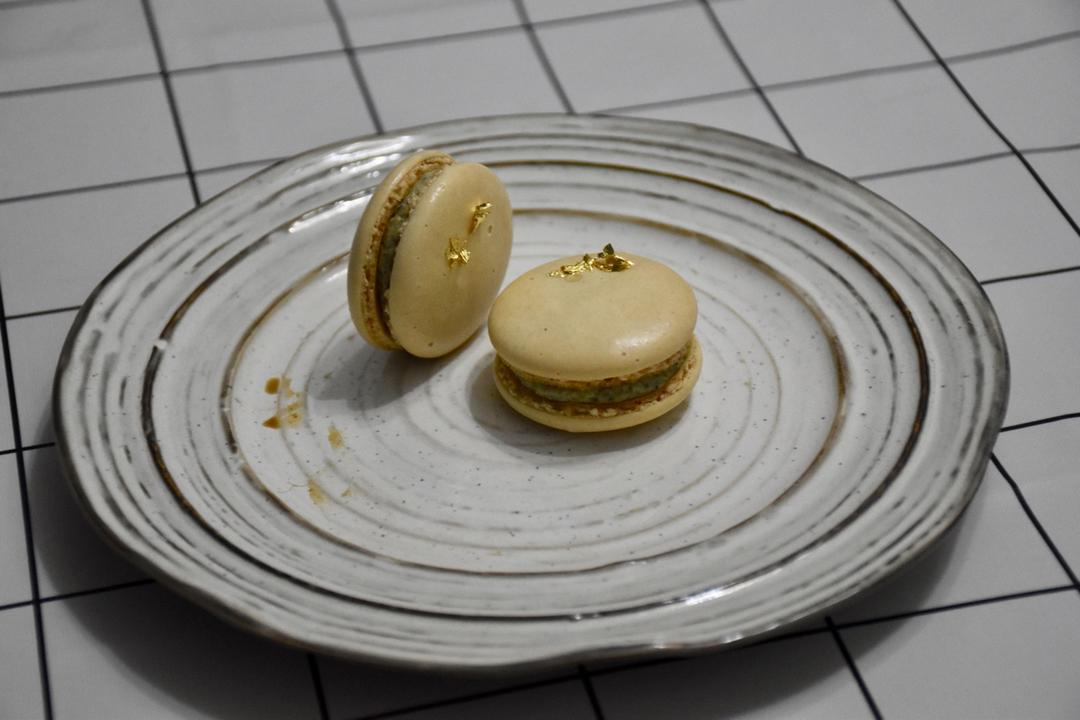 茉莉乳酪-马卡龙夹馅