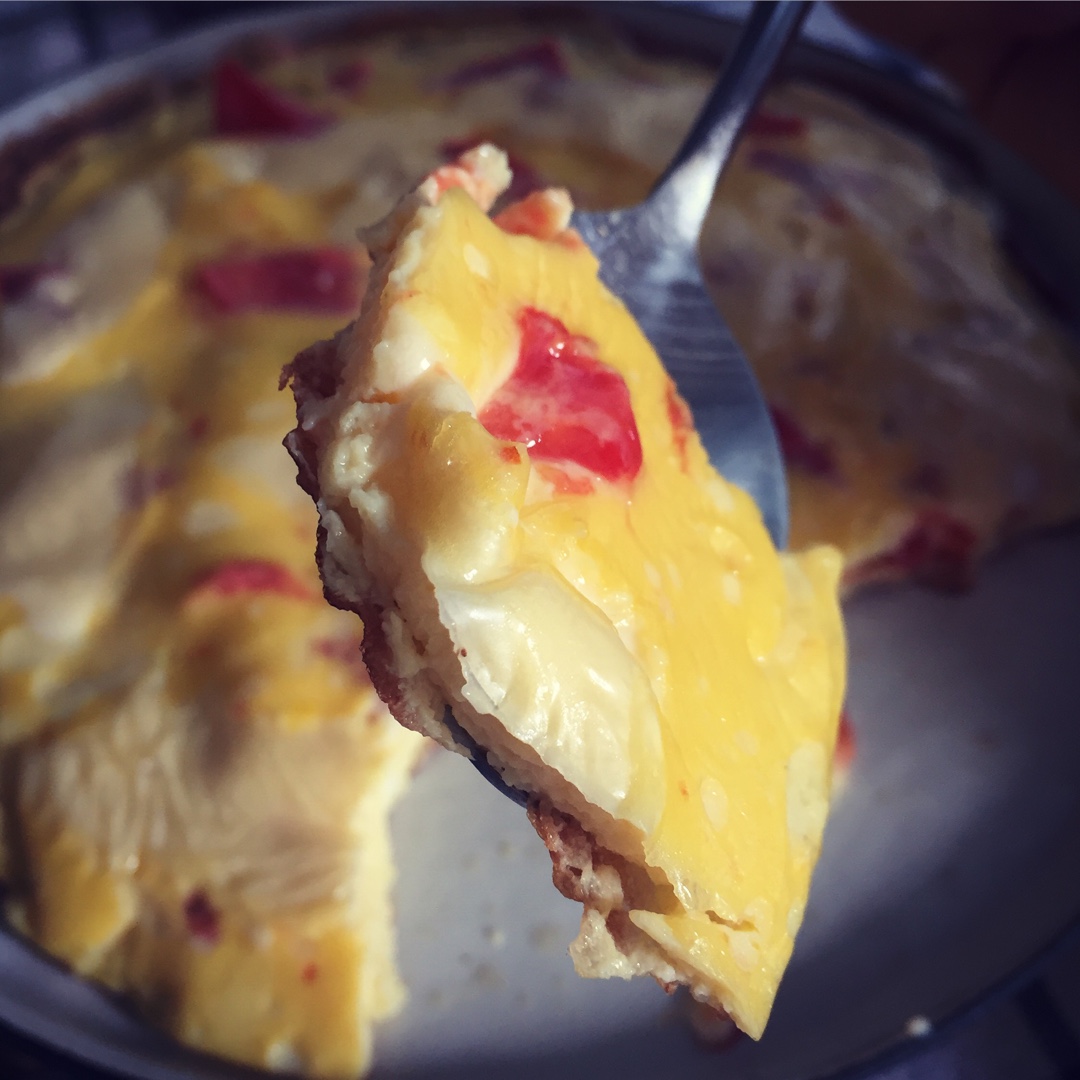 火腿番茄奶酪鸡蛋卷