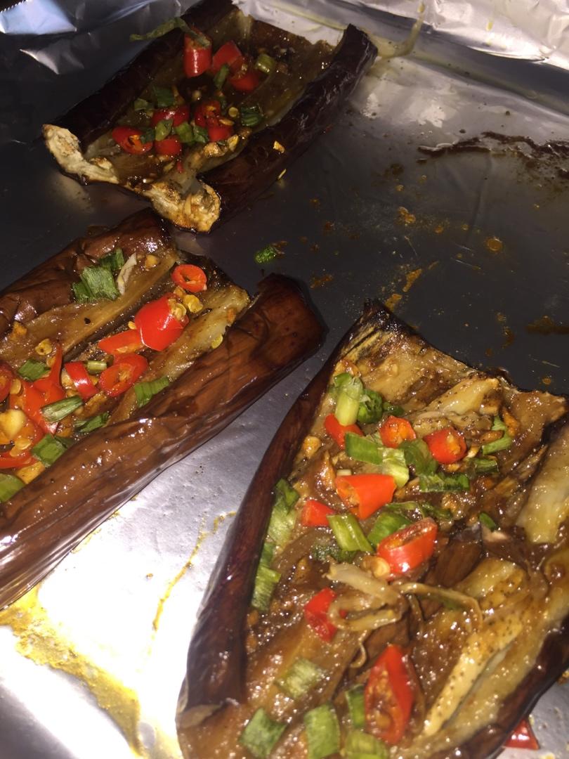 【烤箱版】蒜蓉茄子