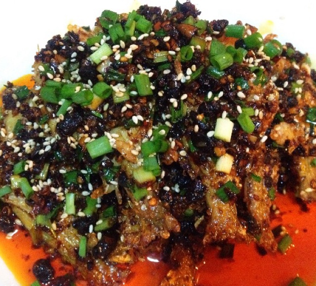 老干妈干烧耗儿鱼