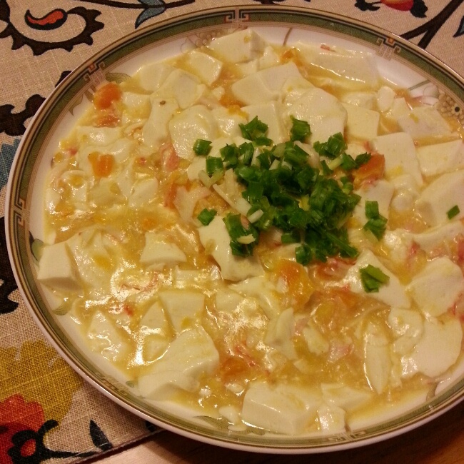 蟹黄豆腐