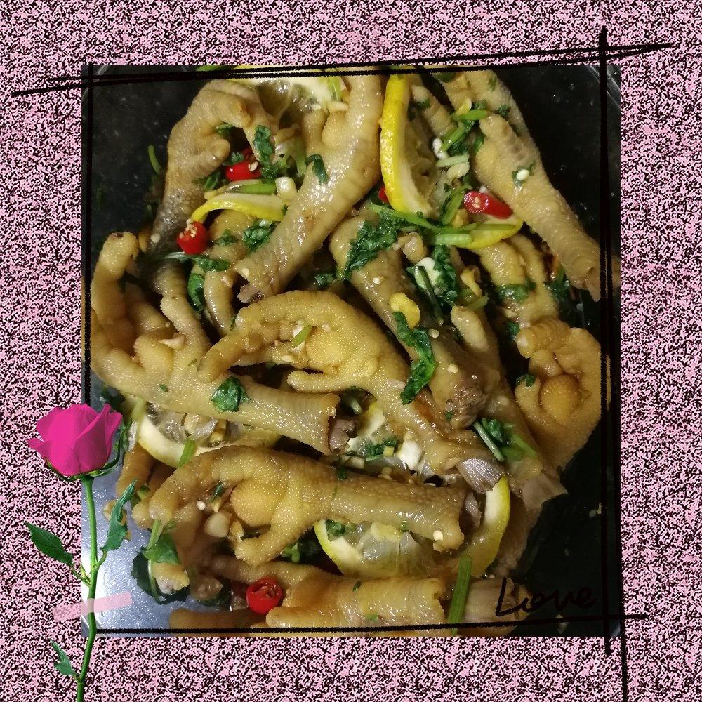 超好吃的🍋酸辣凤爪