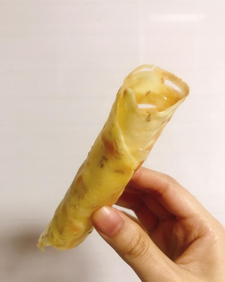 五色香脆黑芝麻蛋卷-平底锅版