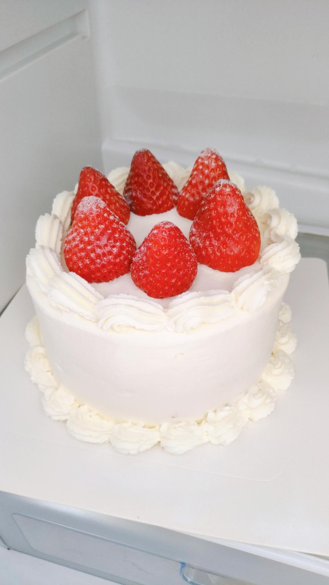 1次搞定2款草莓蛋糕| 超详细抹面全过程