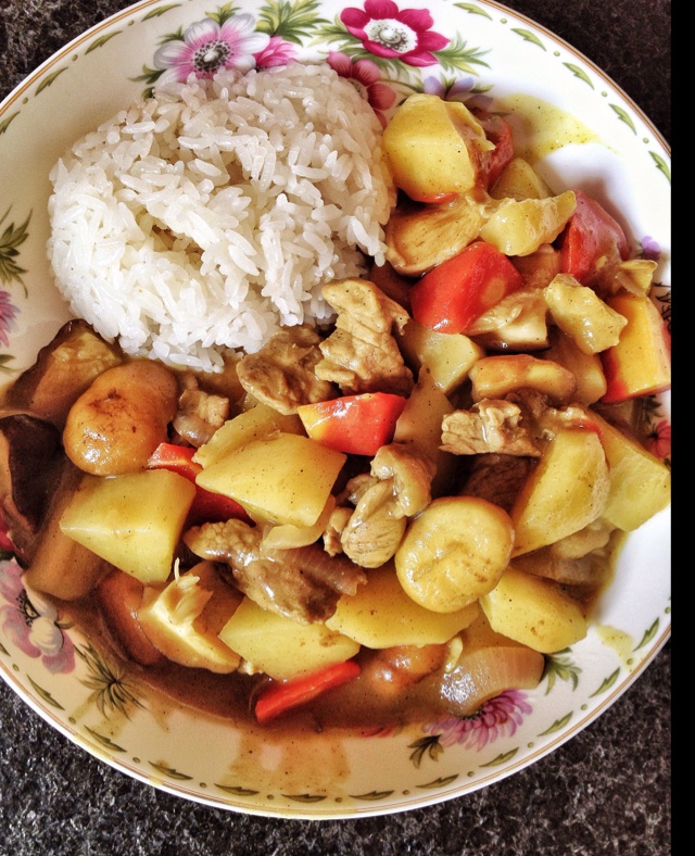 咖喱土豆鸡（本姑娘成名菜）