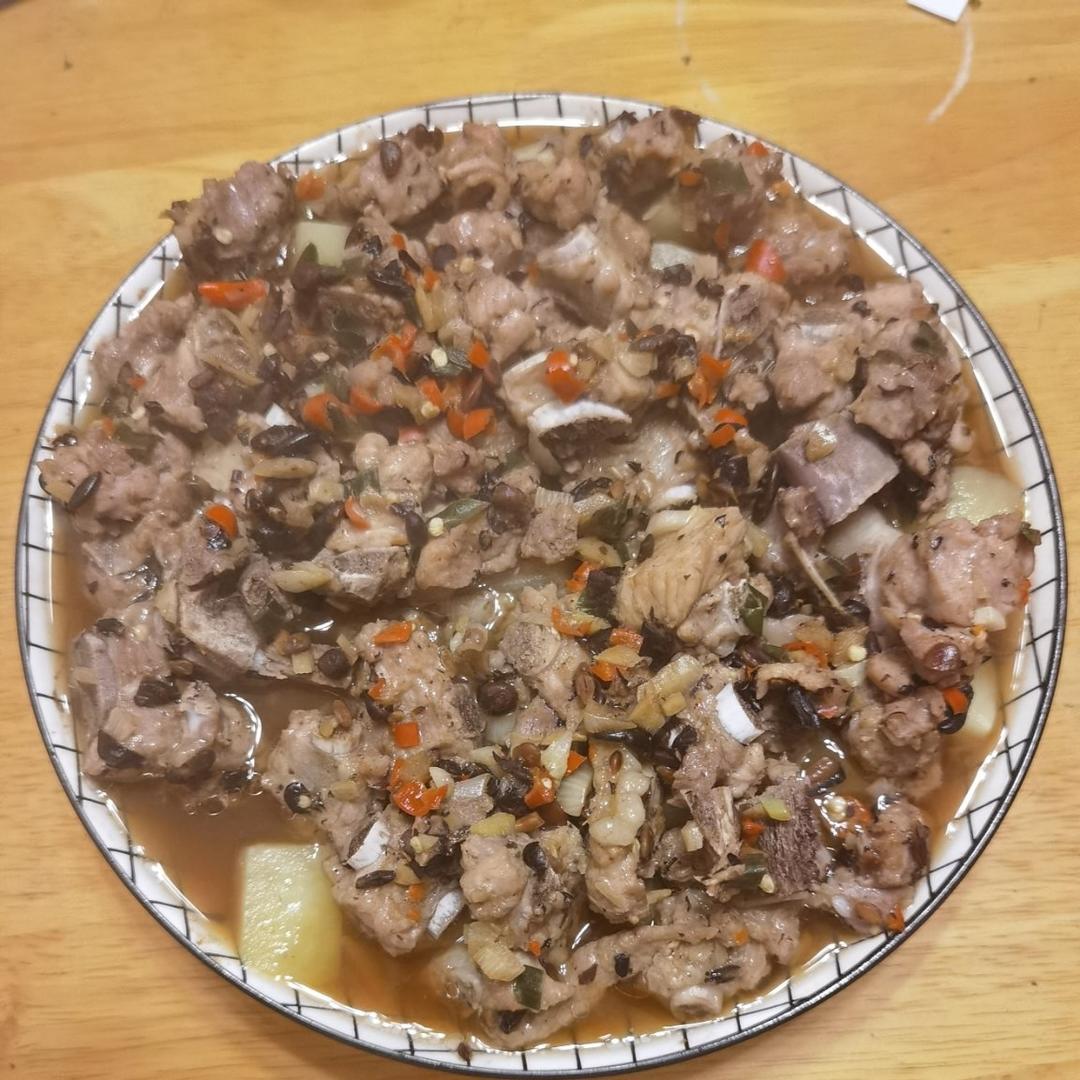 豉椒蒸土豆排骨