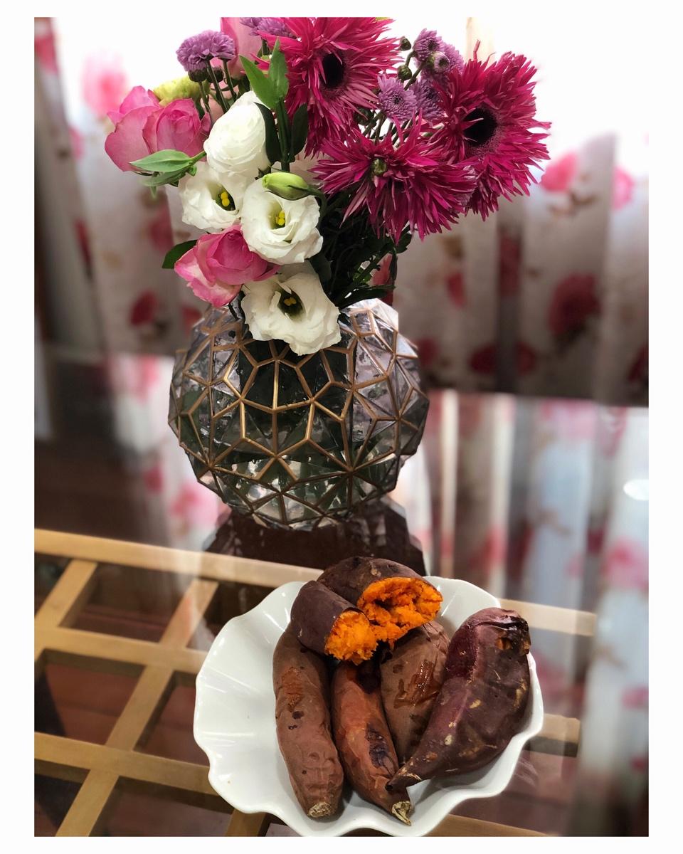 烤箱烤红薯