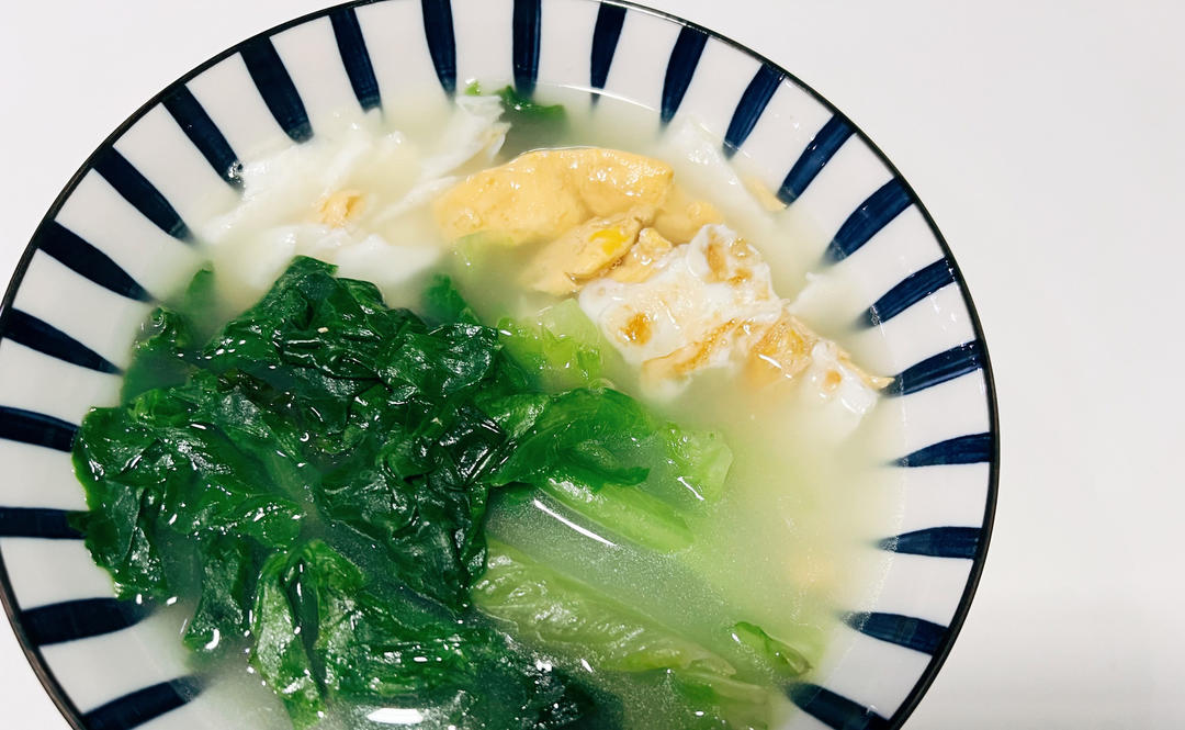 生菜鸡蛋汤的做法