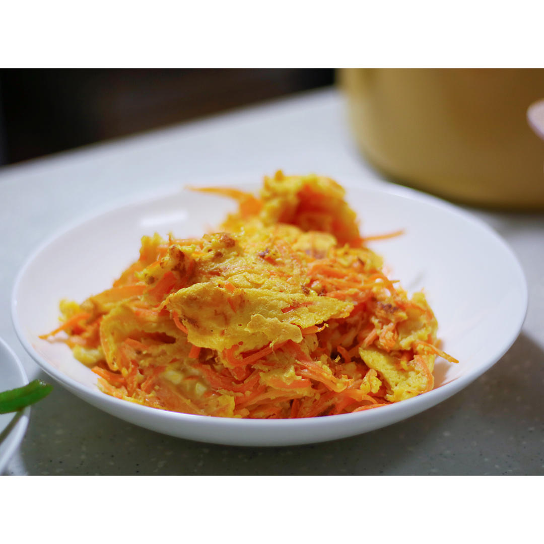 胡萝卜鸡蛋饼