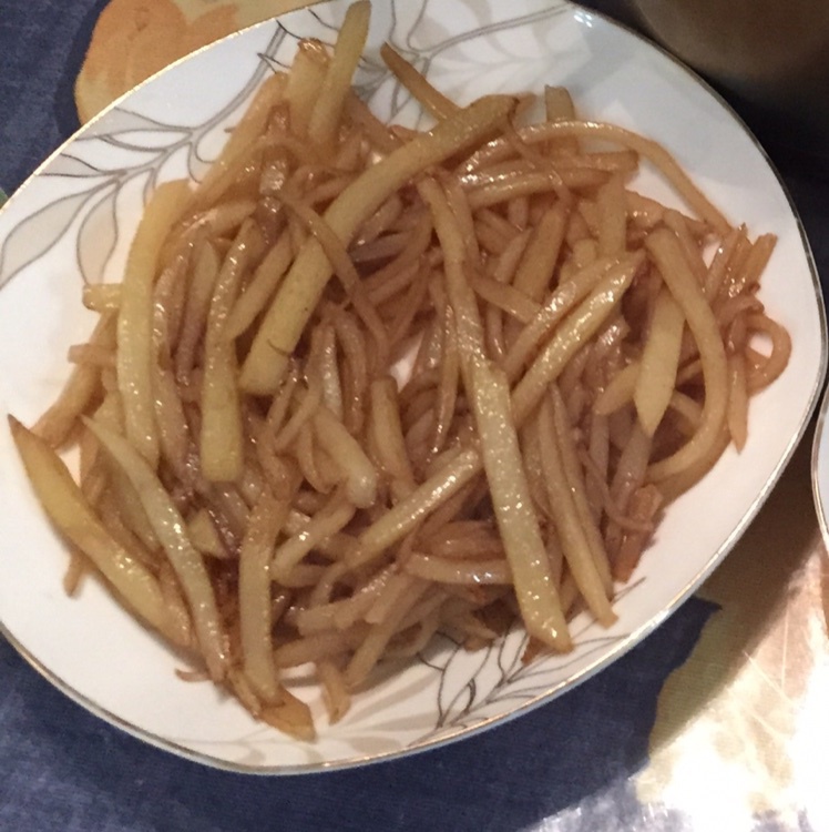 醋溜土豆丝