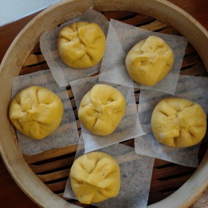 奶香南瓜馒头（面包机版）