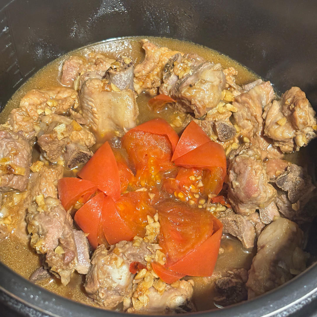电饭锅蒜蓉排骨