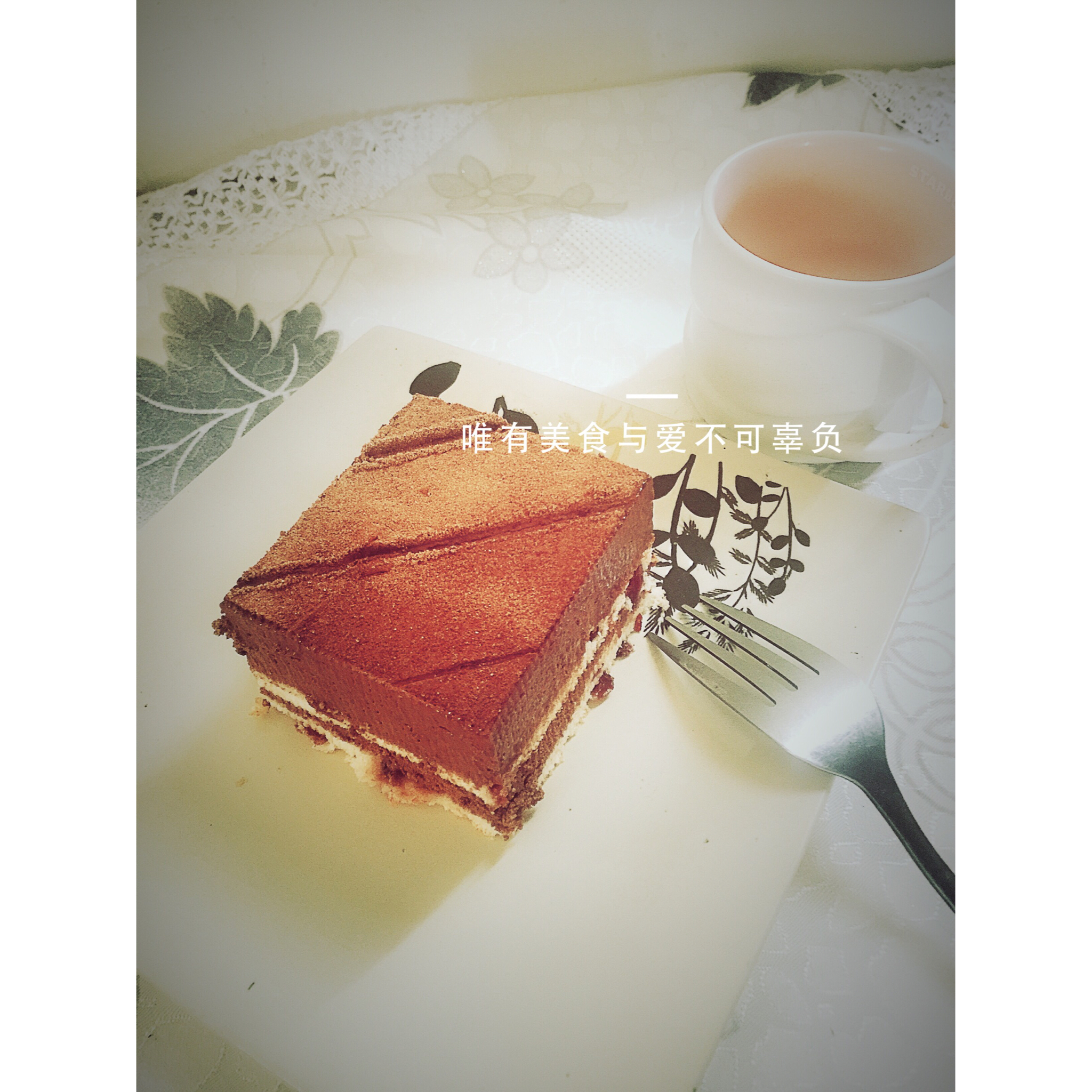 柠檬黑巧克力沙巴雍慕斯[PH大师]