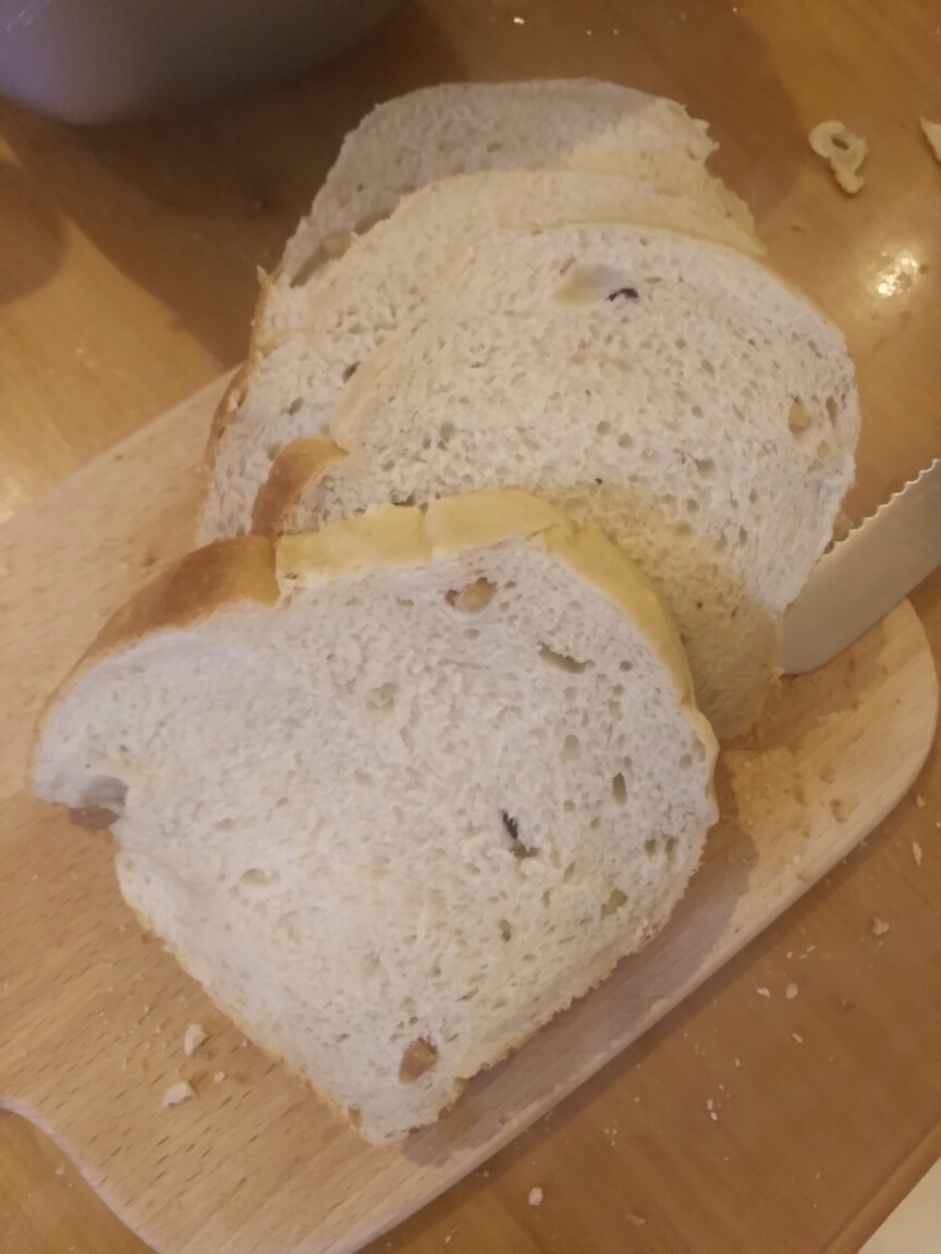 面包机面包花生油版的做法