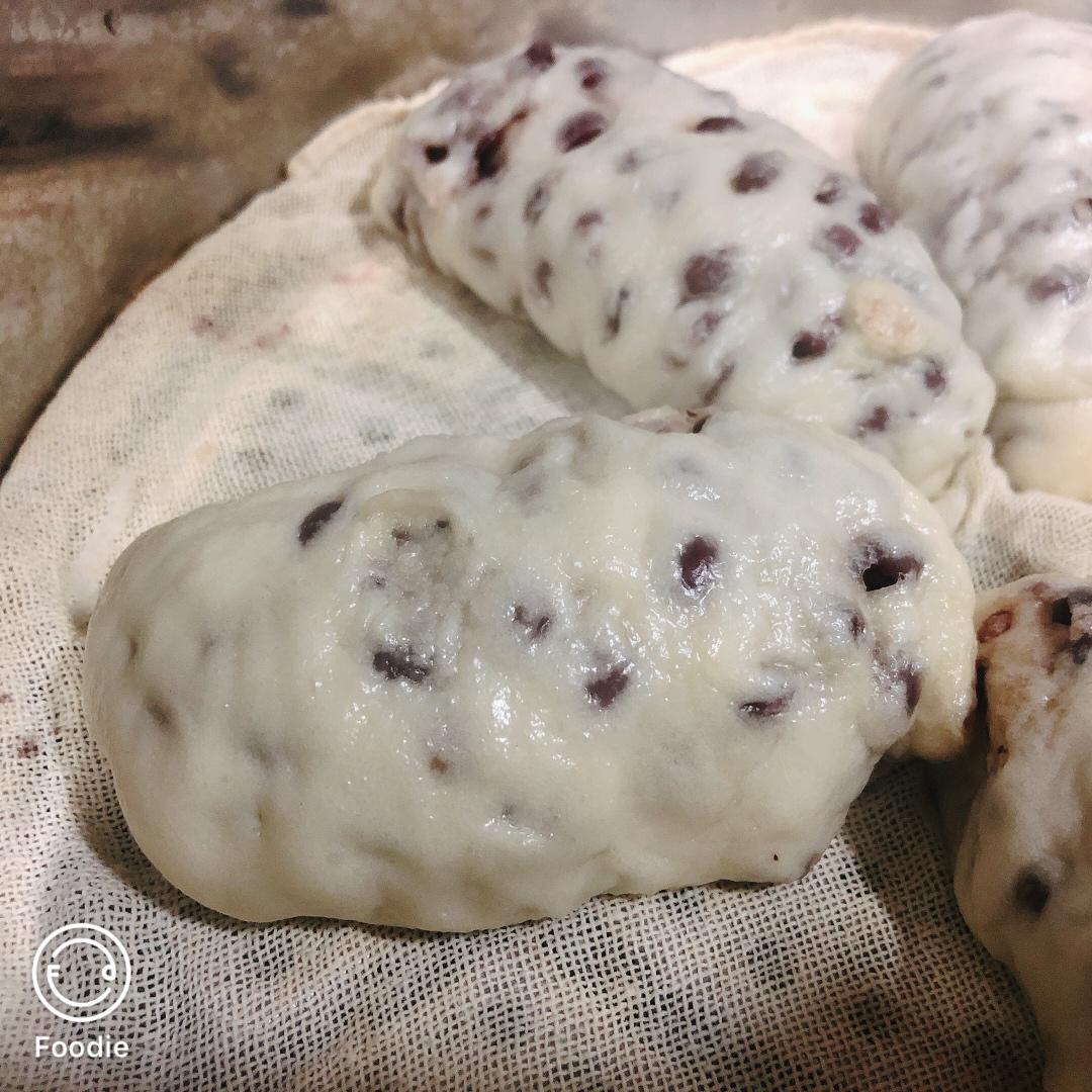 奶香红豆馒头卷（一次性发酵）