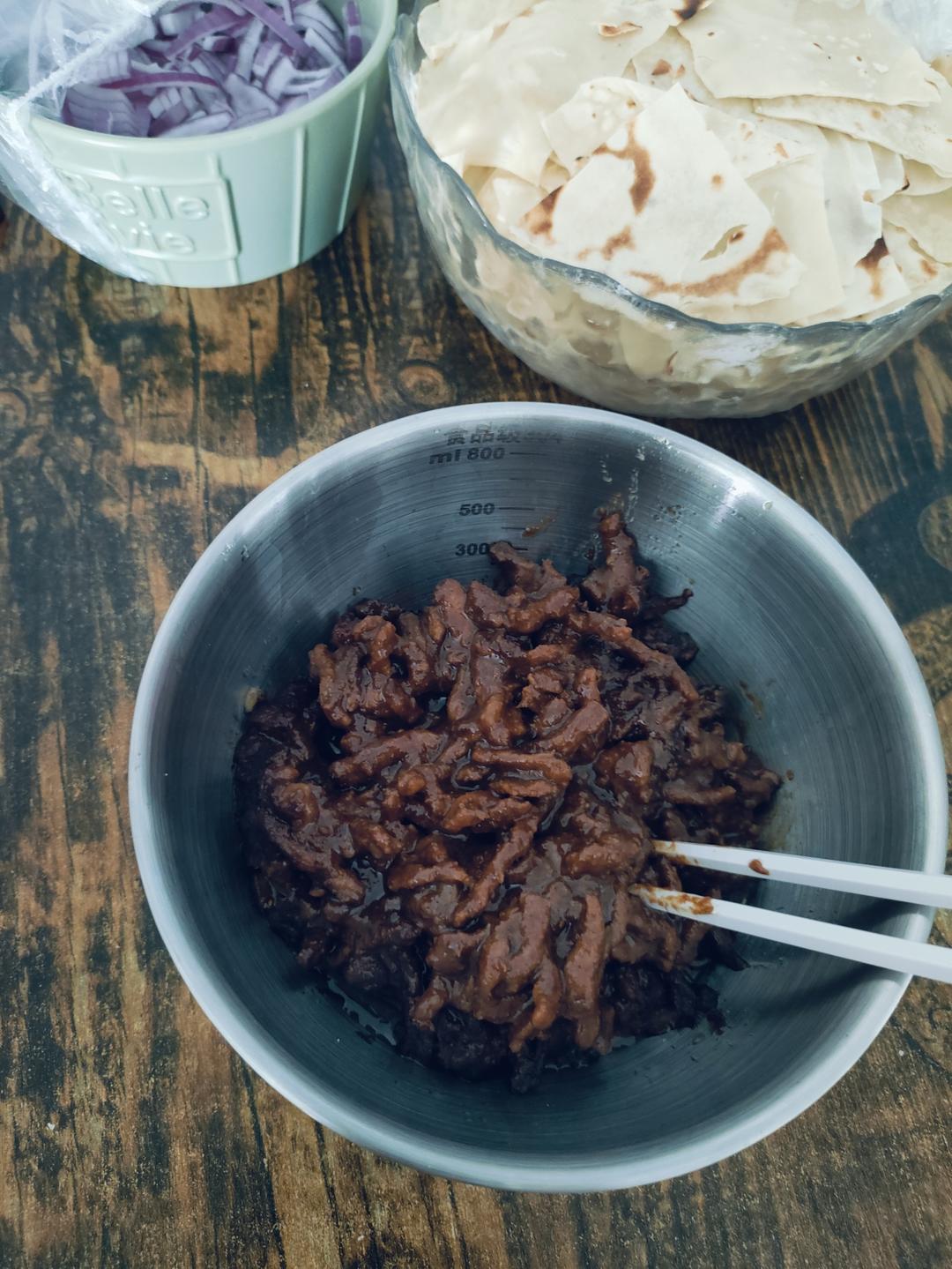 京酱肉丝