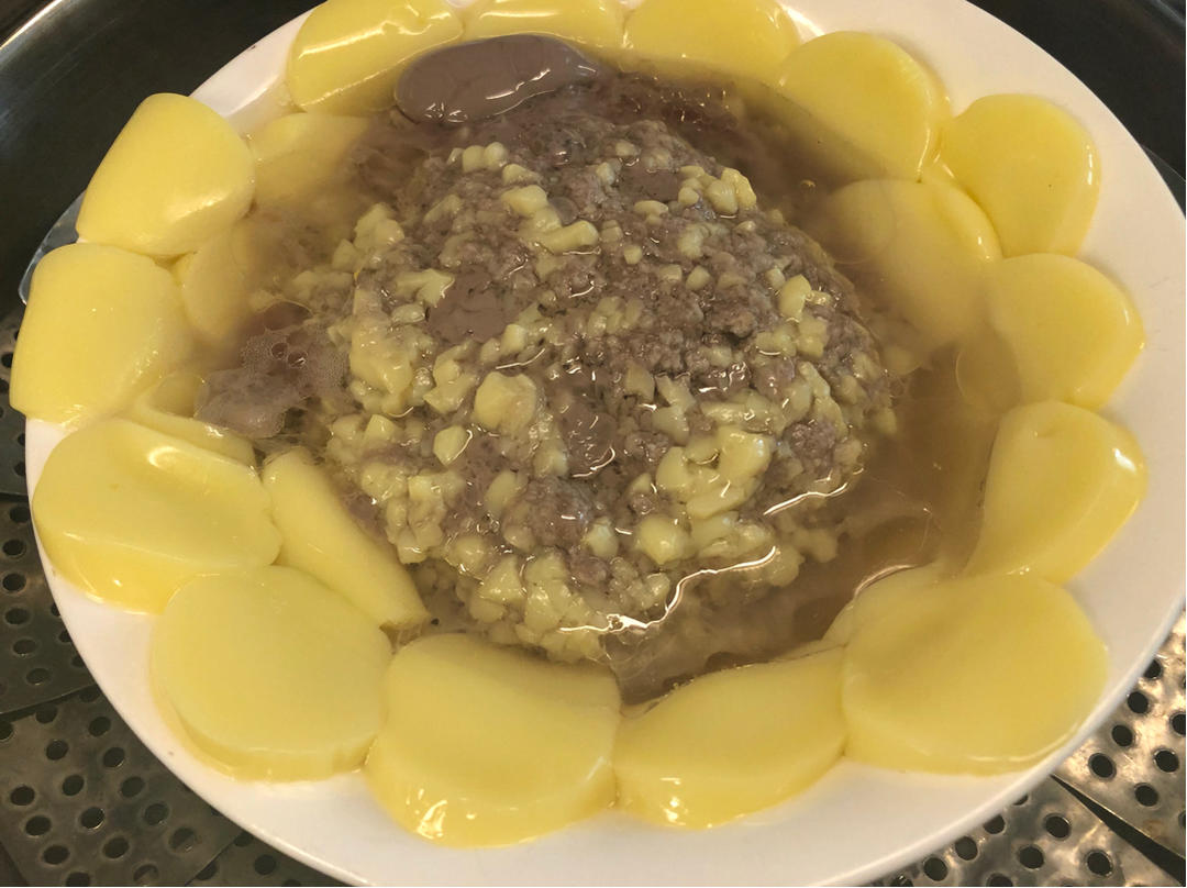 日本豆腐蒸肉沫