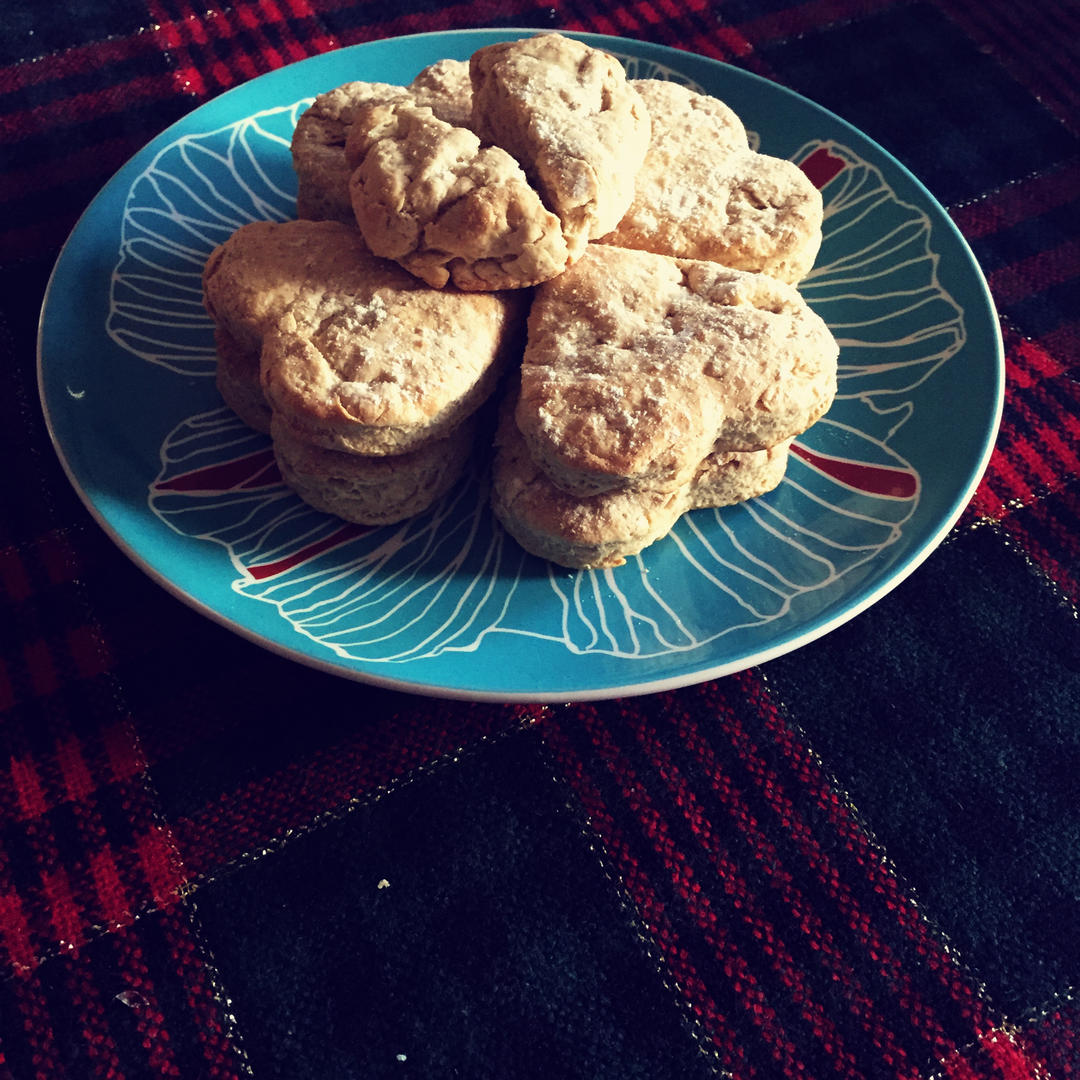 朴素的椰子油咸司康<Coconut Oil Biscuits>