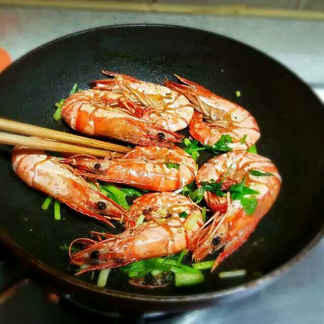 黑椒海中虾
