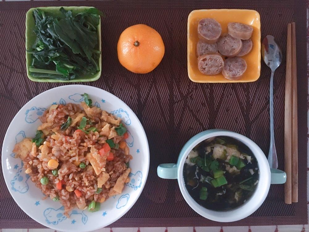 酱油炒饭(超级简单)