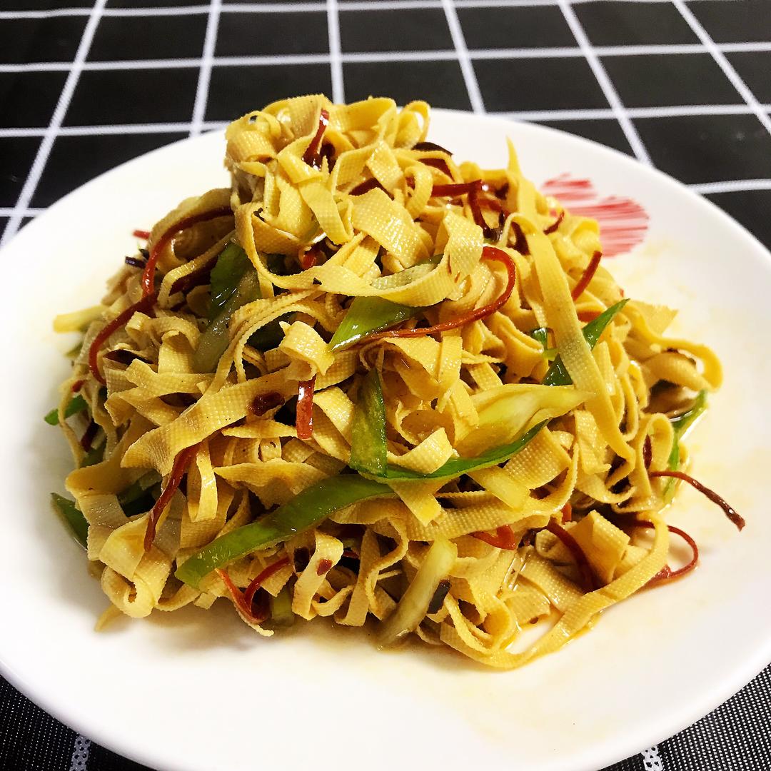 拌干豆腐（糖醋口味）的做法