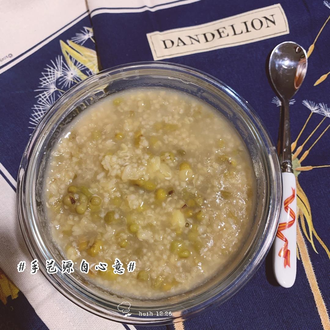 小米绿豆粥