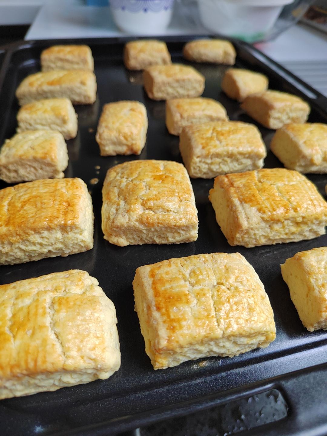 简单的淡奶油司康