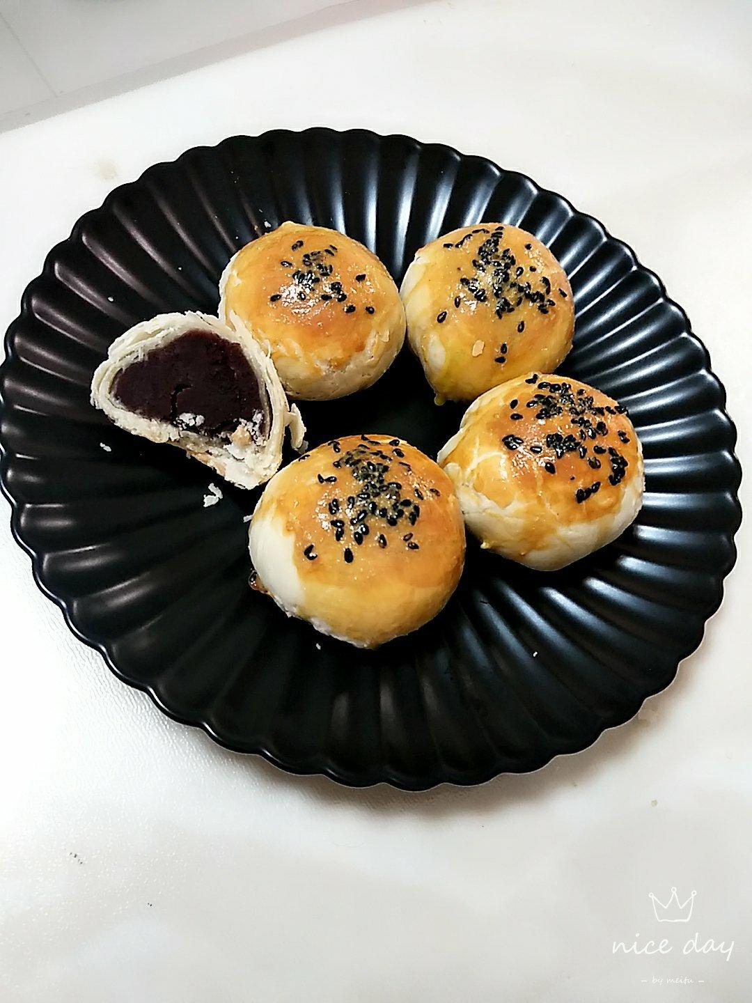 苏式椒盐芝麻月饼