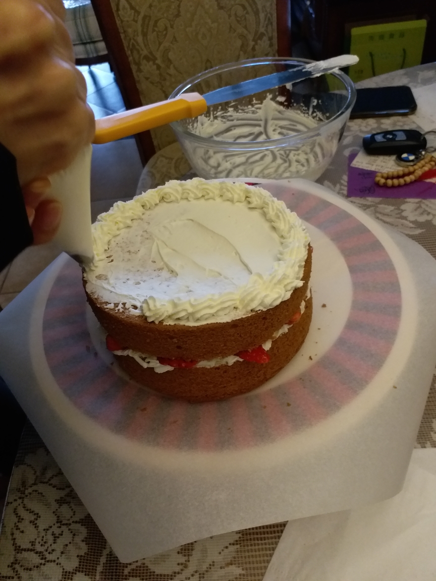 6寸奶油蛋糕的做法 步骤13