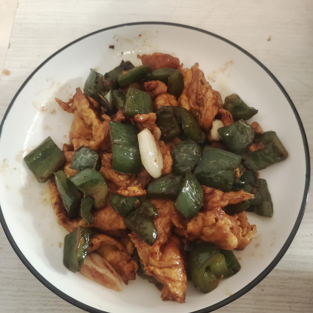 青椒炒鸡蛋