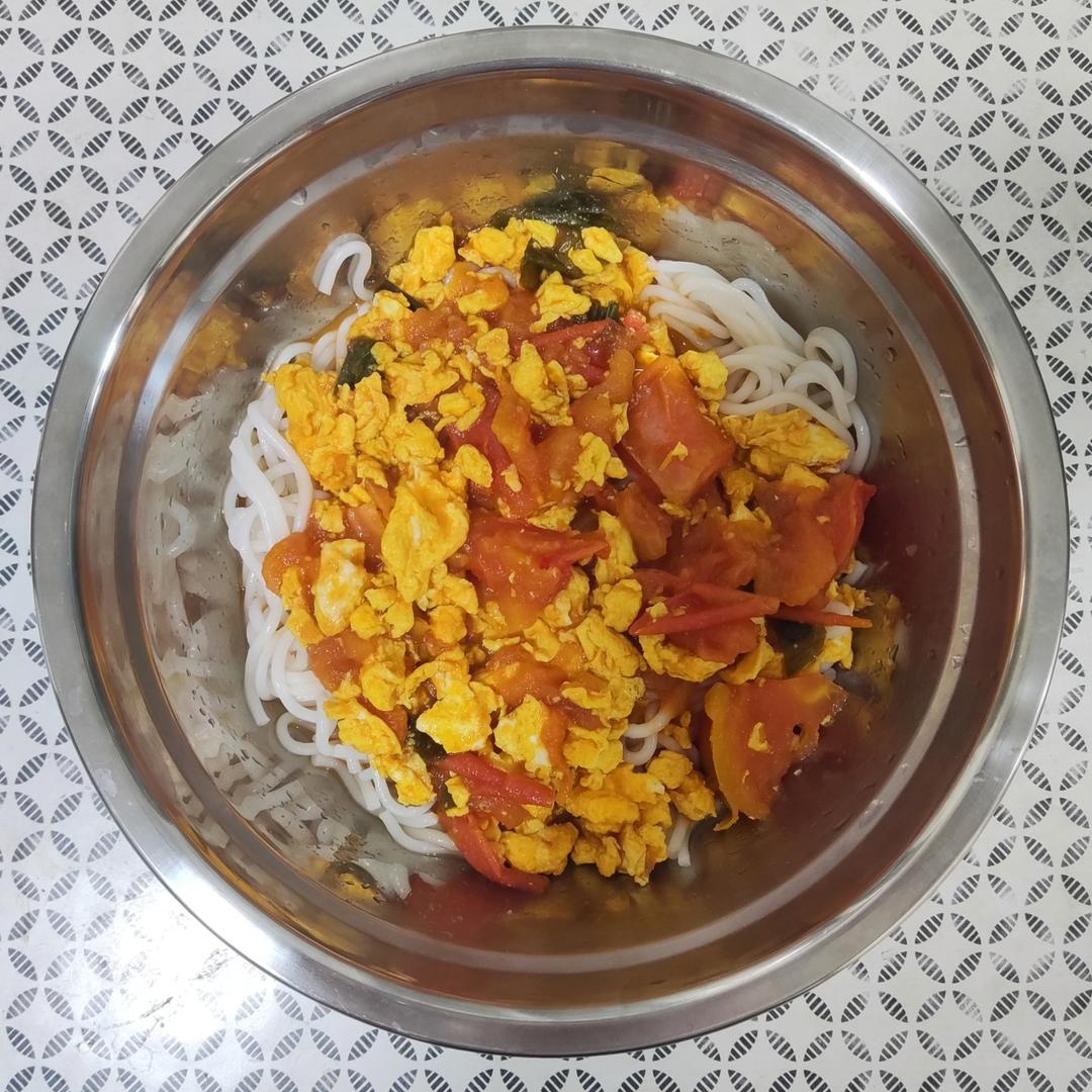 西红柿鸡蛋打卤面