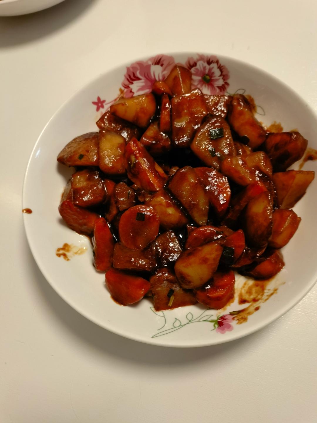 🔥巨下饭，软糯入味！比肉还好吃的红烧土豆