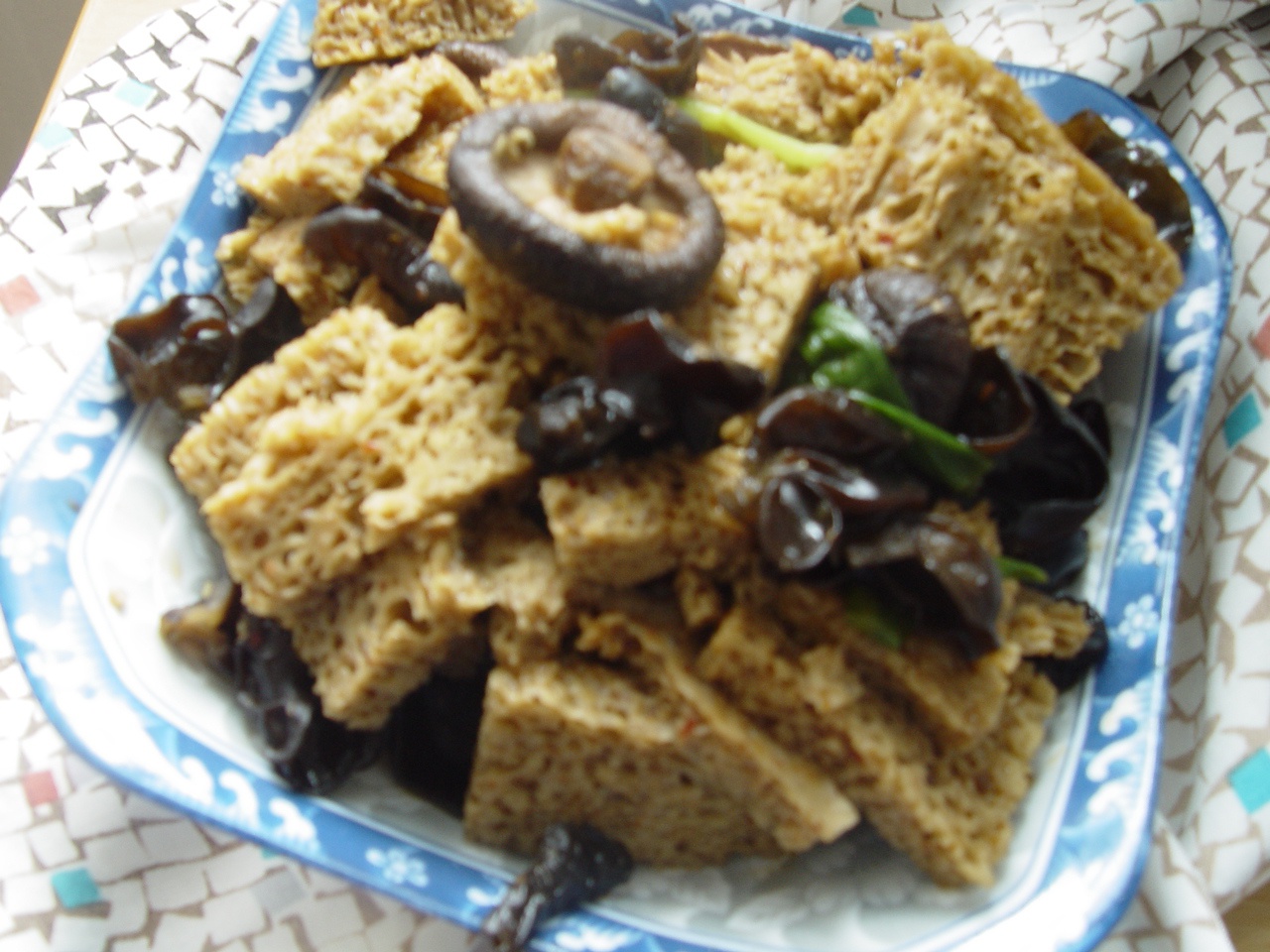 香辣烤麸