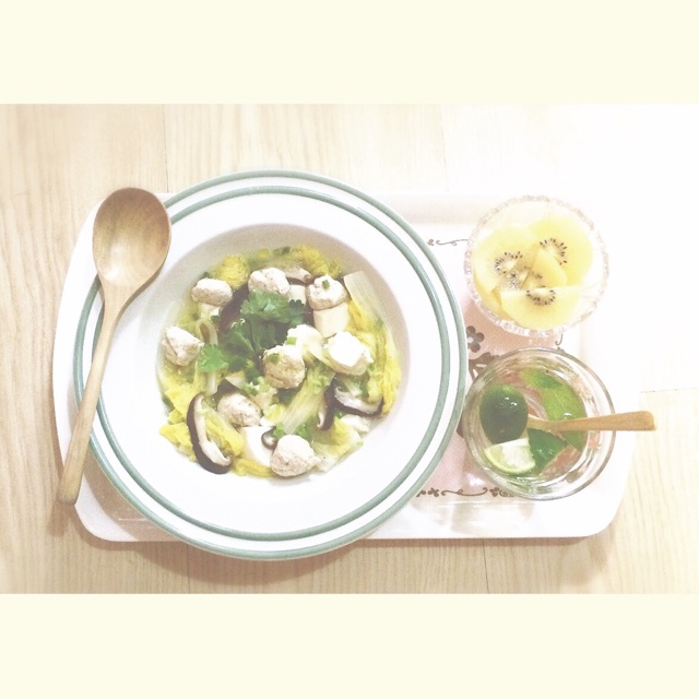 白菜炖豆腐