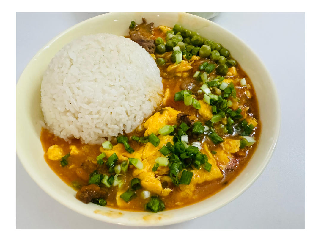 酸甜浓郁～超开胃🔥番茄滑蛋牛肉饭