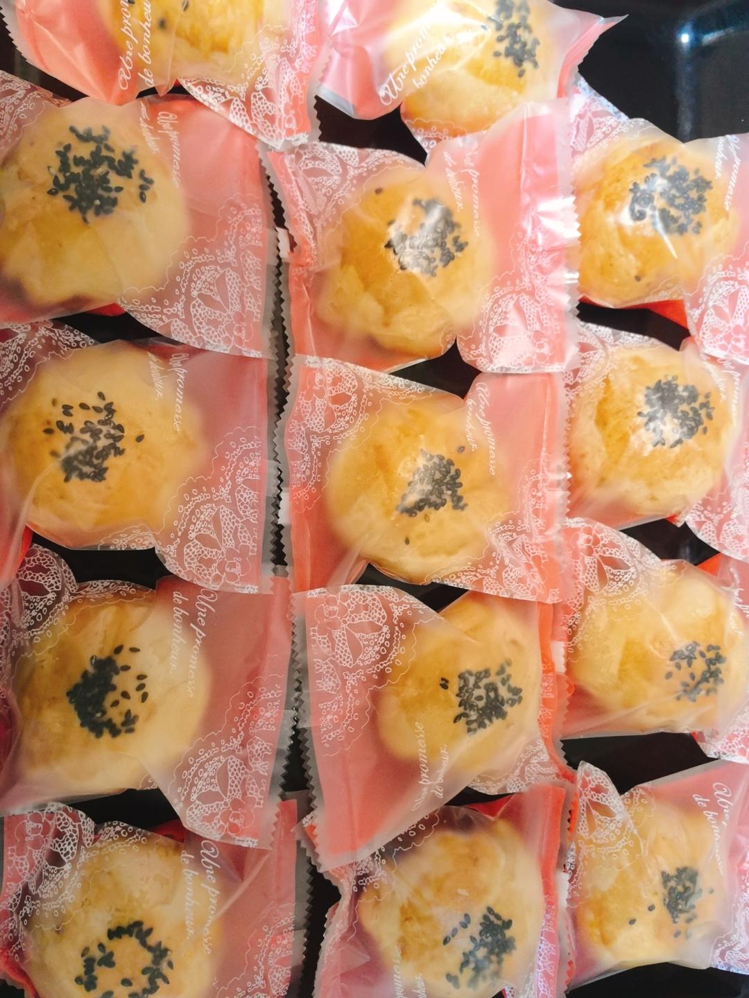 超简单 免揉 酥掉渣的蛋黄酥(超详细附全程视频)不破酥『万能酥皮』