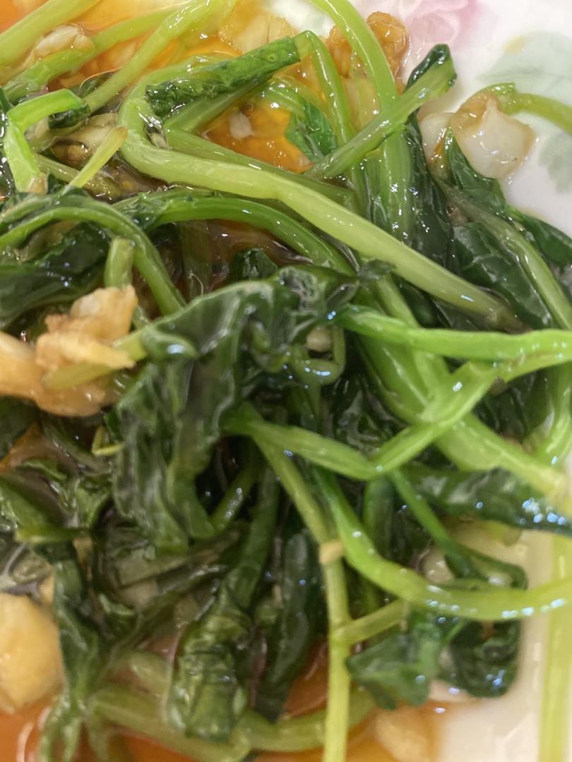 鸡毛菜的最佳打开方式：白灼鸡毛菜