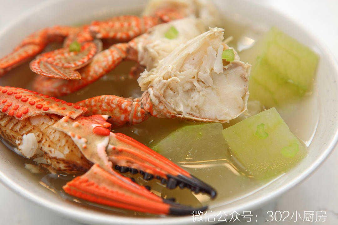 海蟹冬瓜汤 <302小厨房>