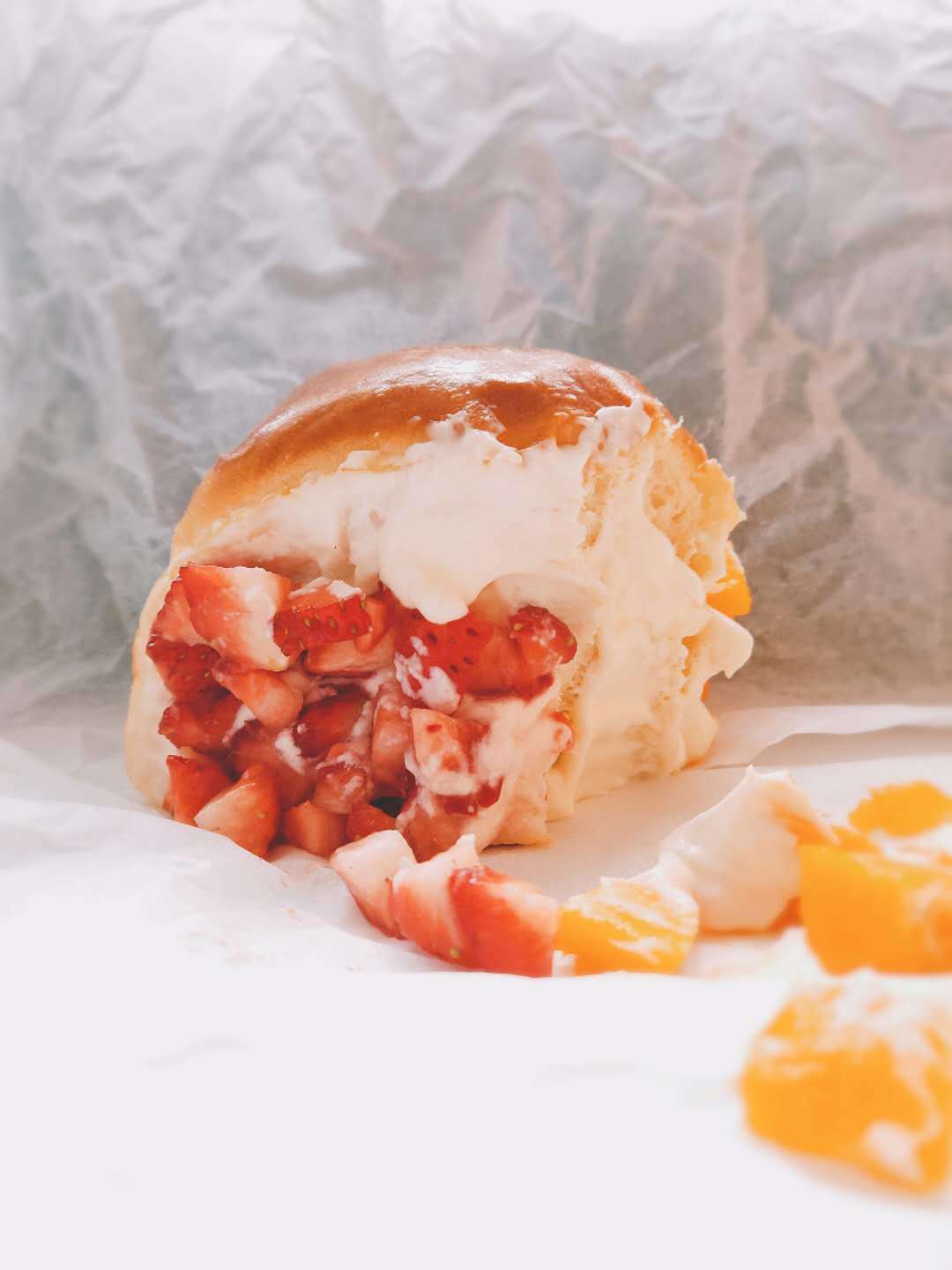 纯奶手撕吐司的做法 步骤1