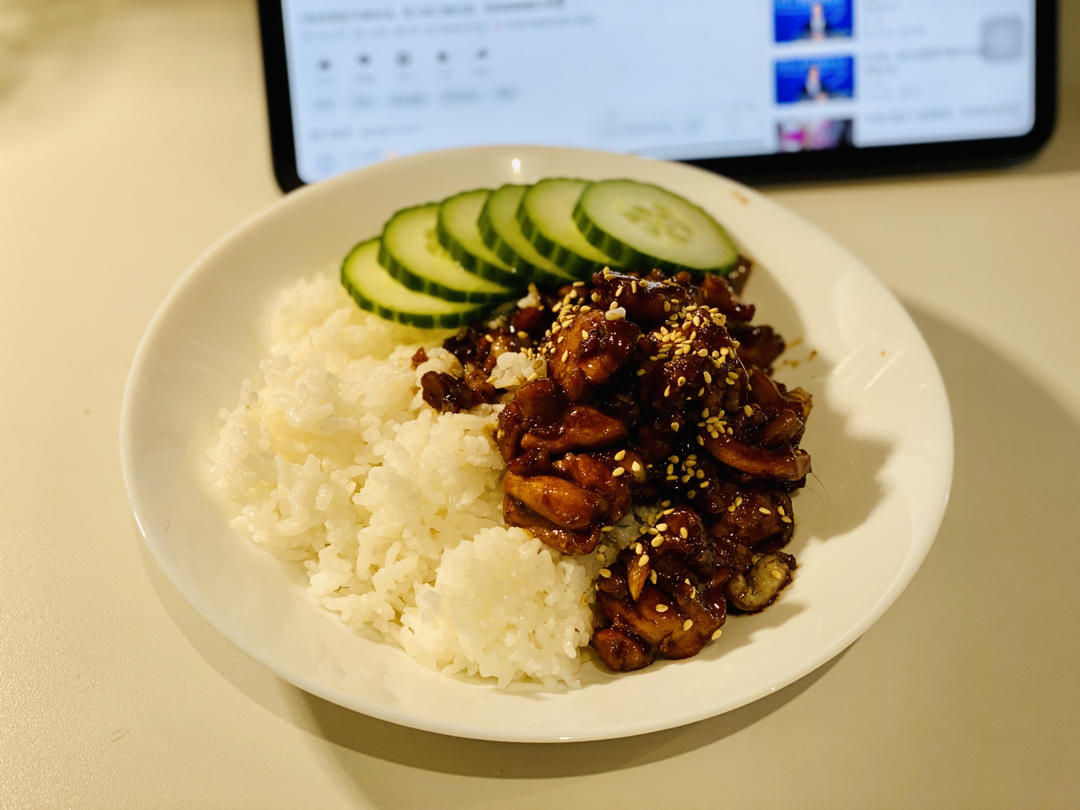 蒜香蜜汁鸡腿肉/好吃巨下饭